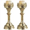 Design Toscano Chartres Cathedral Gothic Candlesticks: Set of Two Estate TV999798